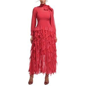 Amina Glam Womens  Maxi Dress